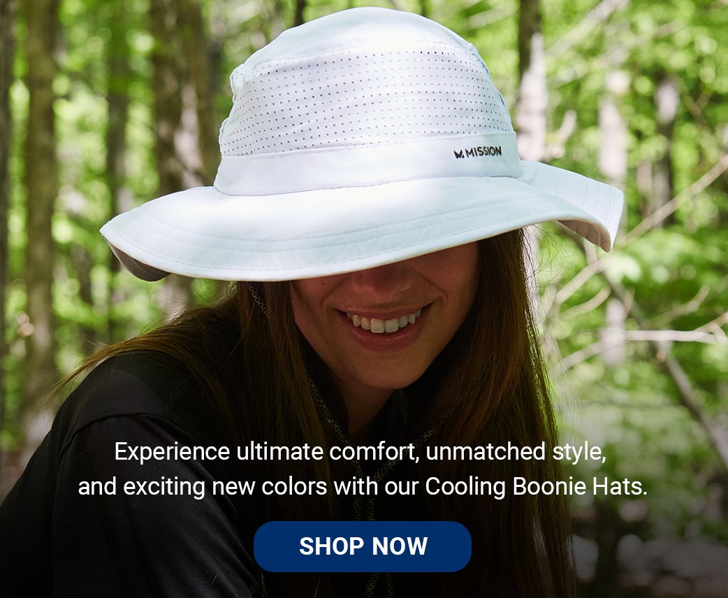 Experience ultimate comfort, unmatched style, and exciting new colors with our Cooling Boonie Hats. [SHOP NOW]