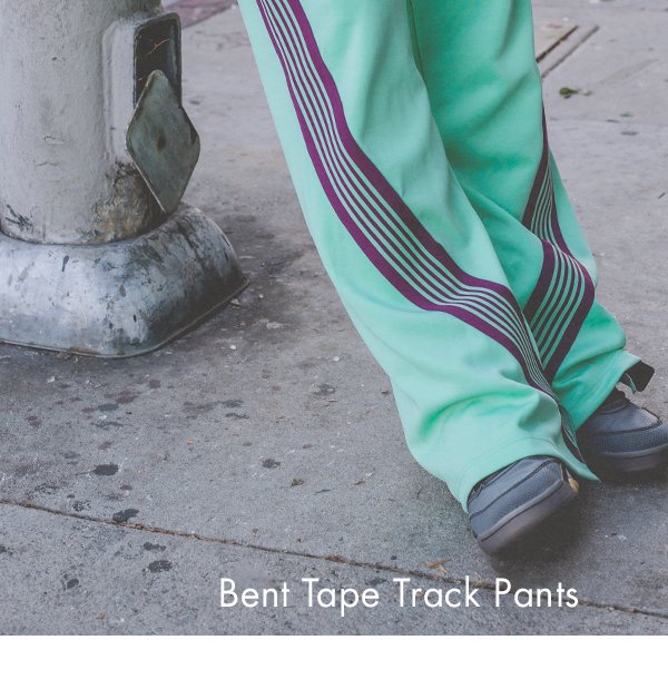 BENT TAPE TRACK PANTS