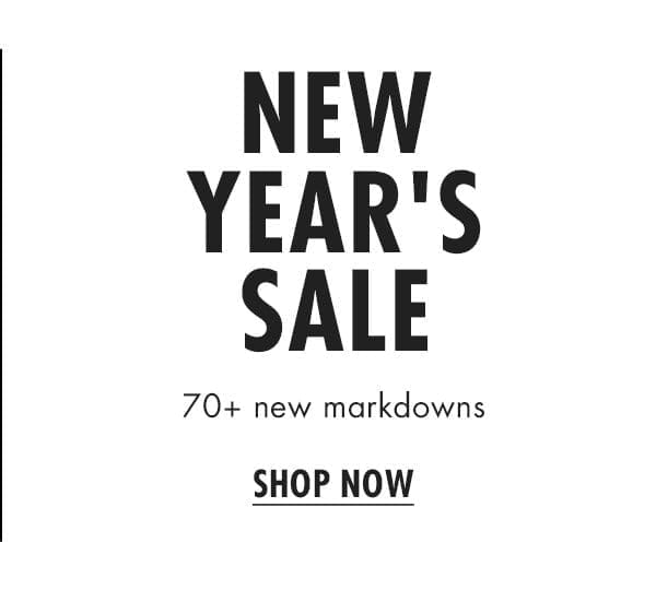 NEW YEAR'S SALE