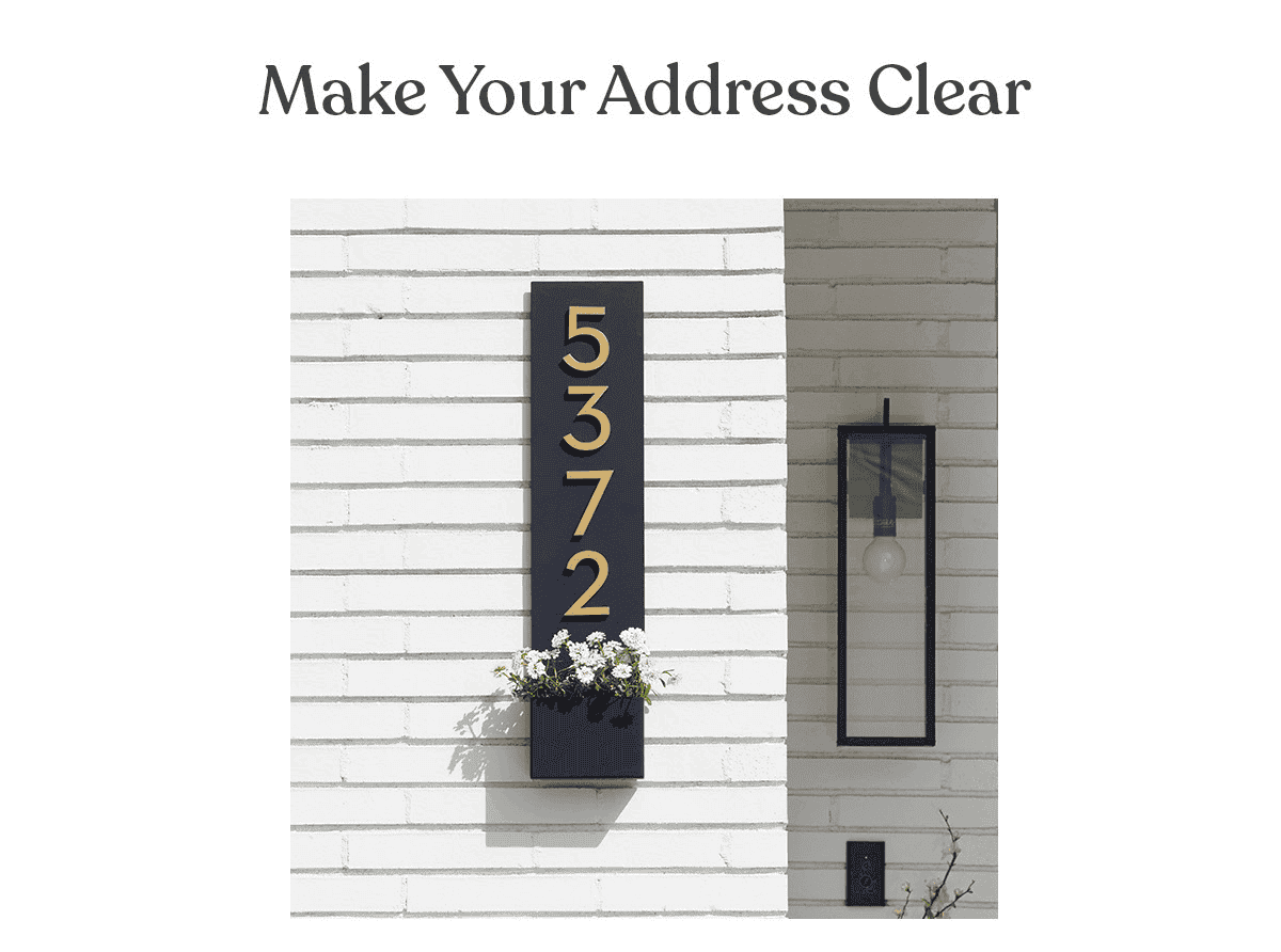 Make Your Address Clear