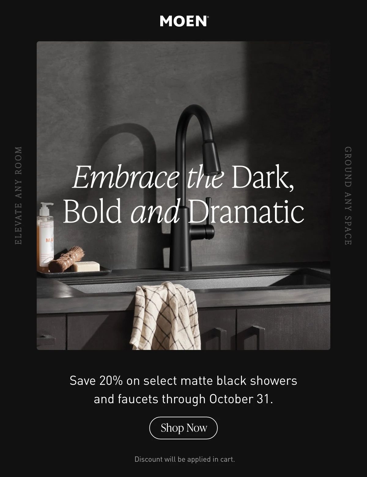 Embrace the Dark Bold and Dramatic