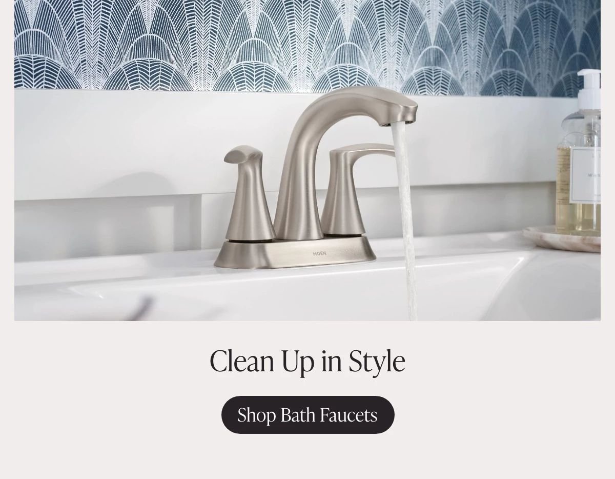Clean Up in Style | Shop Bath Faucets