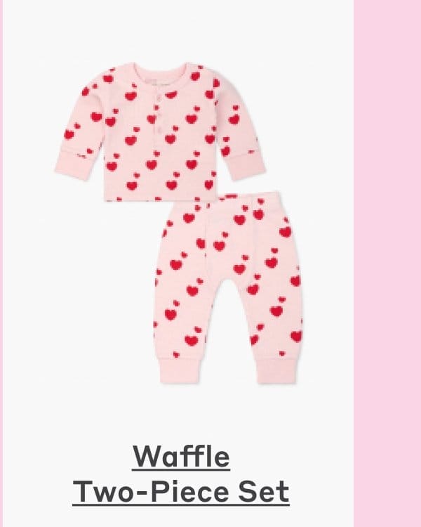 Shop Waffle Two-Piece Set