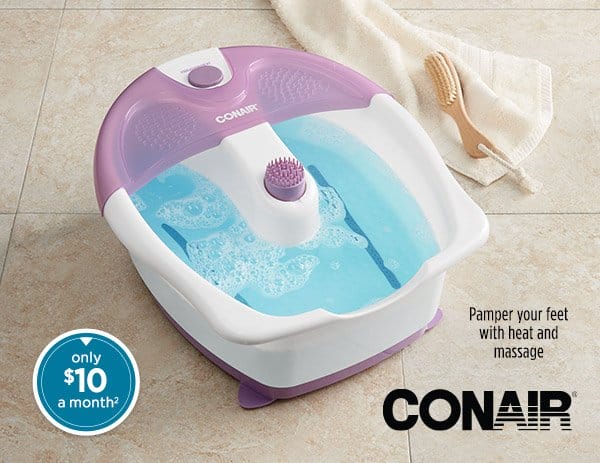 Photo of the Conair Foot Spa with Vibration and Heat - only \\$20 a month