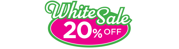 White Sale - 20% Off