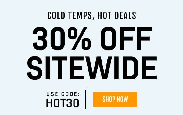 30% OFF Sitewide