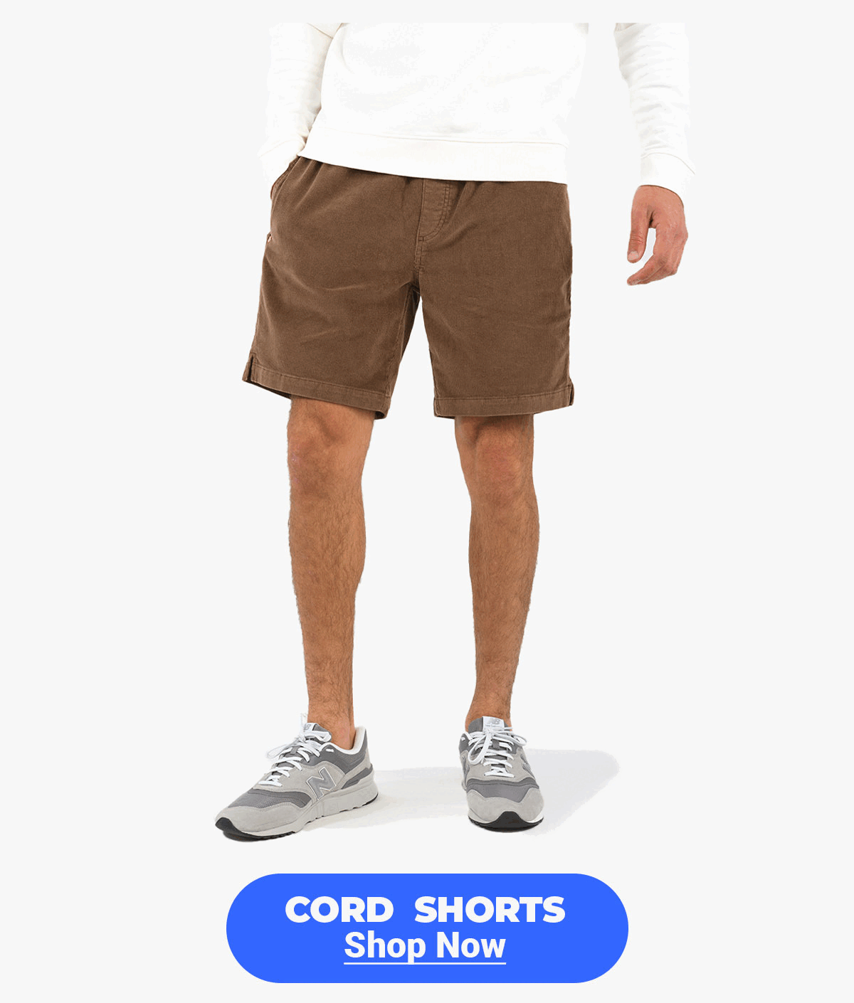 Button: Cord Shorts - Shop Now