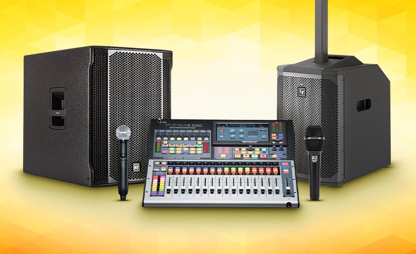 Live Sound Sweepstakes. We're giving away over \\$15K in gear from RCF, PreSonus, Electro-Voice and more. Thru May 29. Enter Now