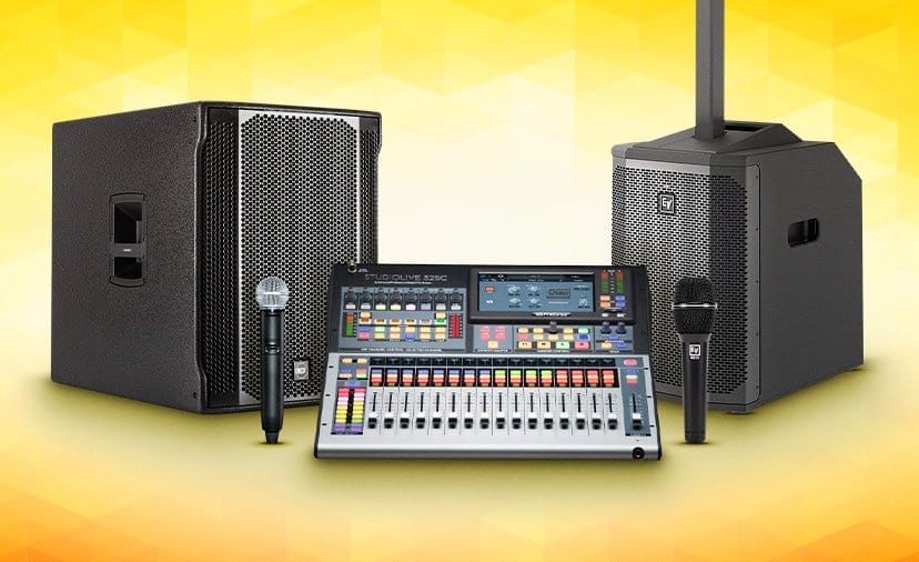 Live Sound Sweepstakes. We’re giving away over \\$15K in gear from RCF, PreSonus, Electro-Voice and more. Thru May 29. Enter Now