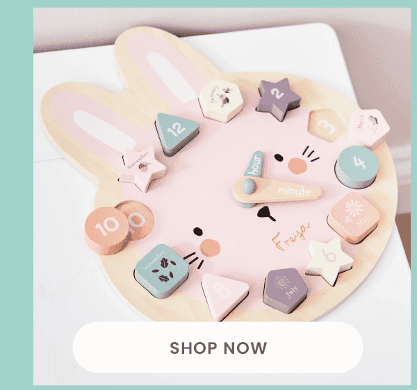 Personalised Bunny Clock Puzzle