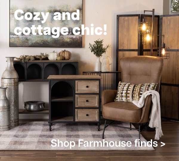 Cozy and cottage chic! 