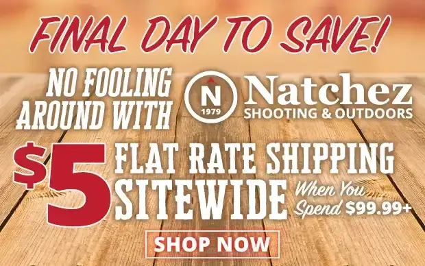 Final Day for \\$5 Flat Rate Shipping Sitewide When You Spend \\$99.99+ • Use Code FR240401 • Restrictions Apply