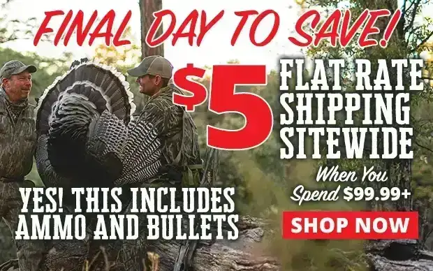 Final Day for \\$5 Flat Rate Shipping Sitewide When You Spend \\$99.99+ • Use Code FR240422 • Restrictions Apply