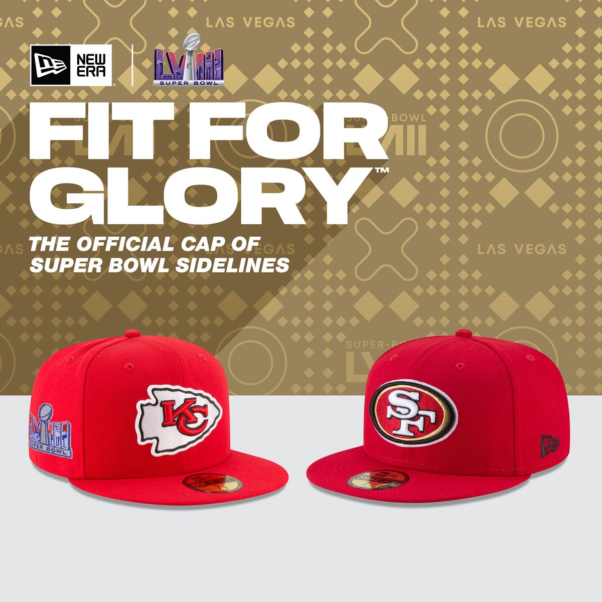 FIT FOR GLORY - The Official Cap of Super Bowl Sidelines