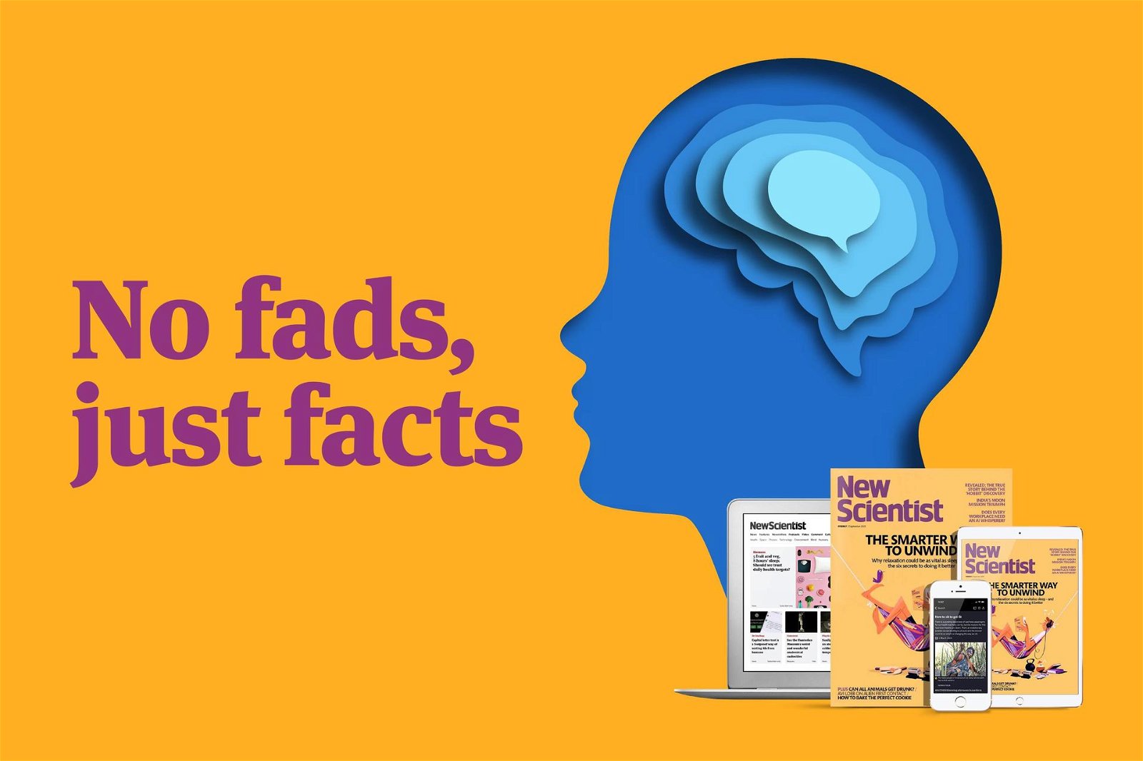 No fads, just facts. Image leads to articles page.