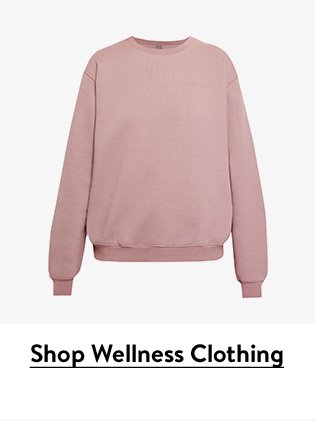 A pink sweatshirt.
