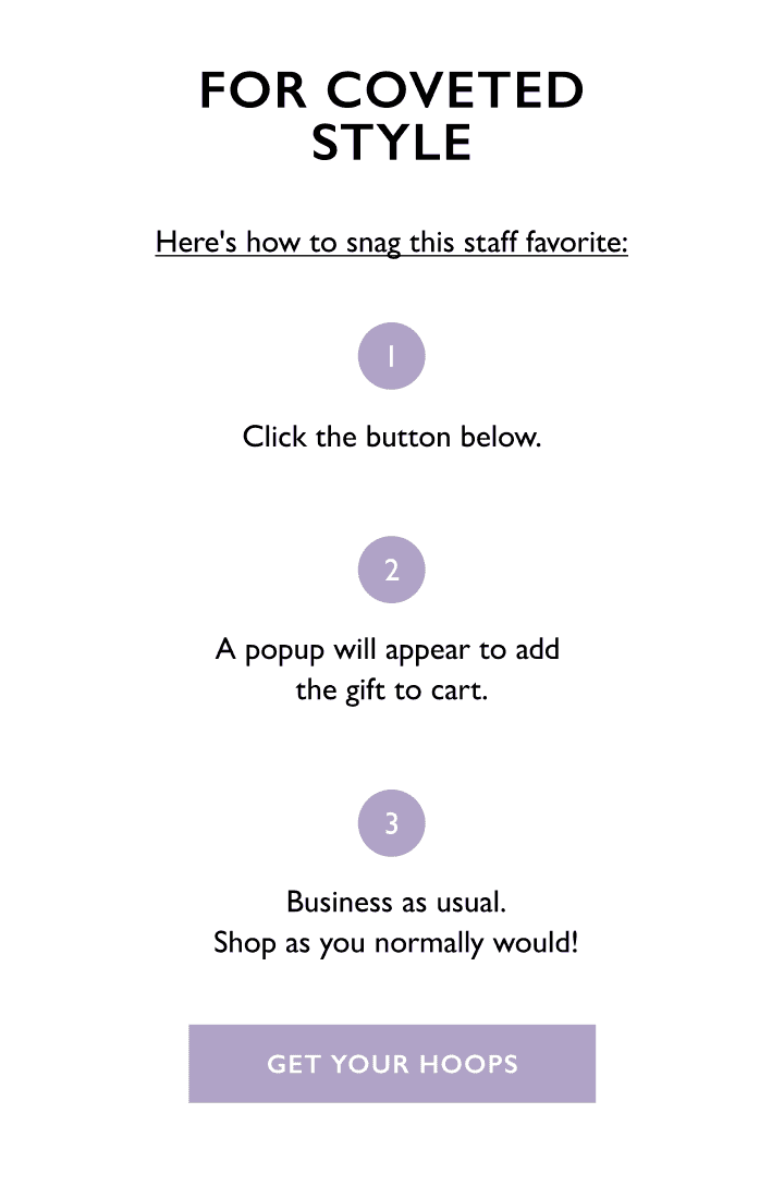 How to add your gift>