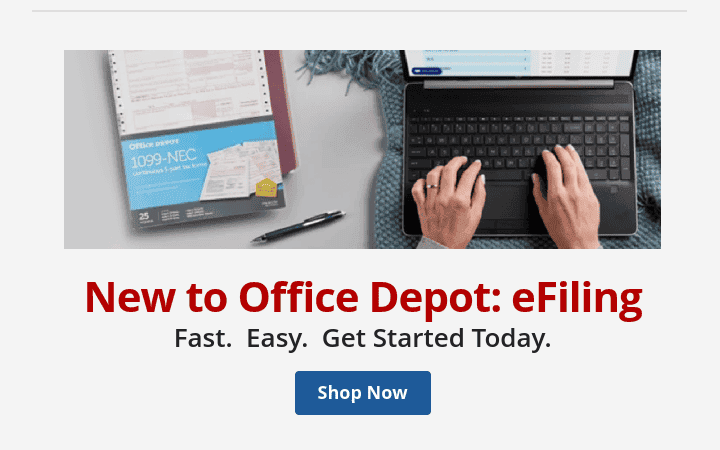 Office Depot Tax efiling