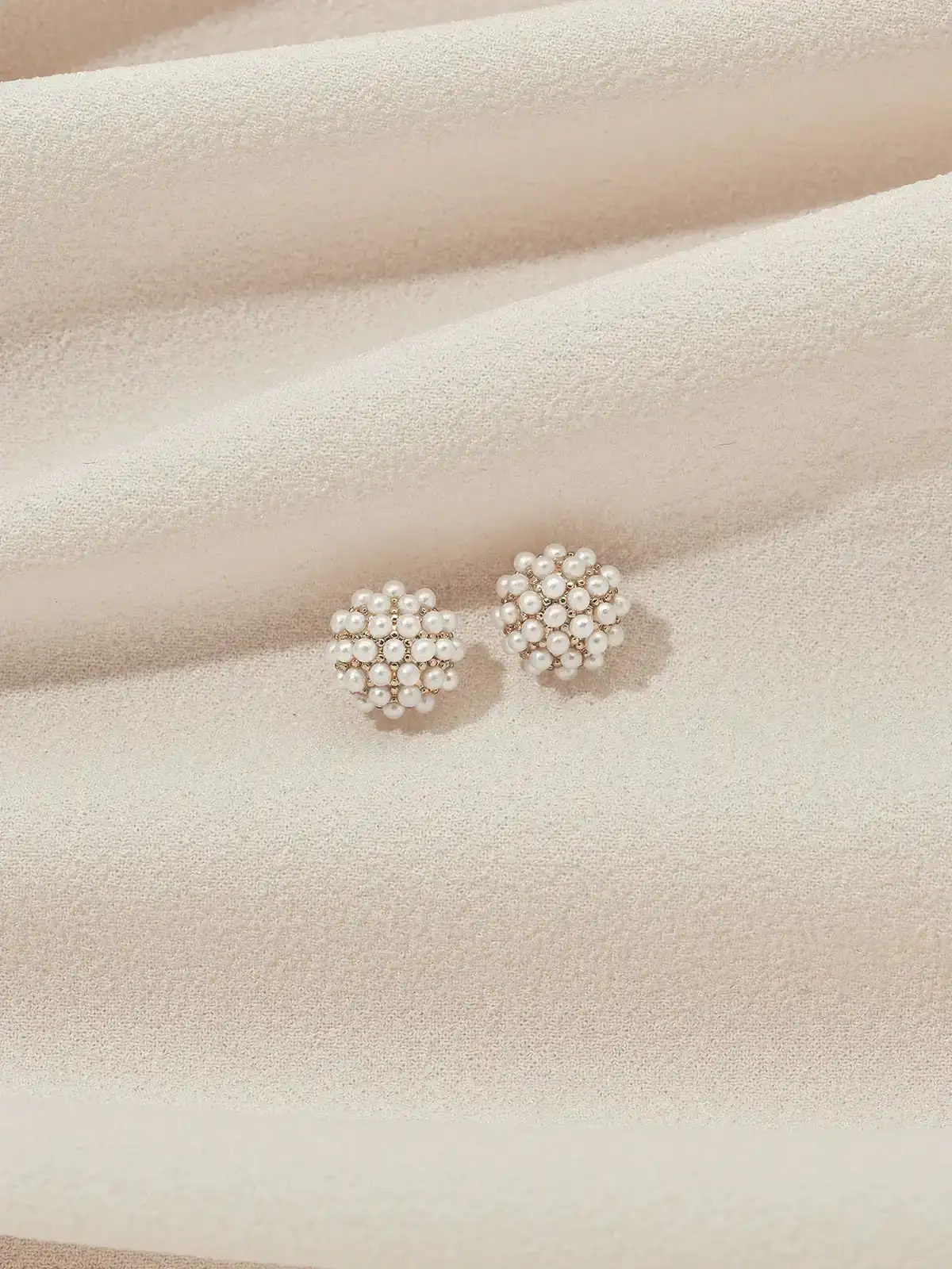 Image of Mini Pearl Pave Studs