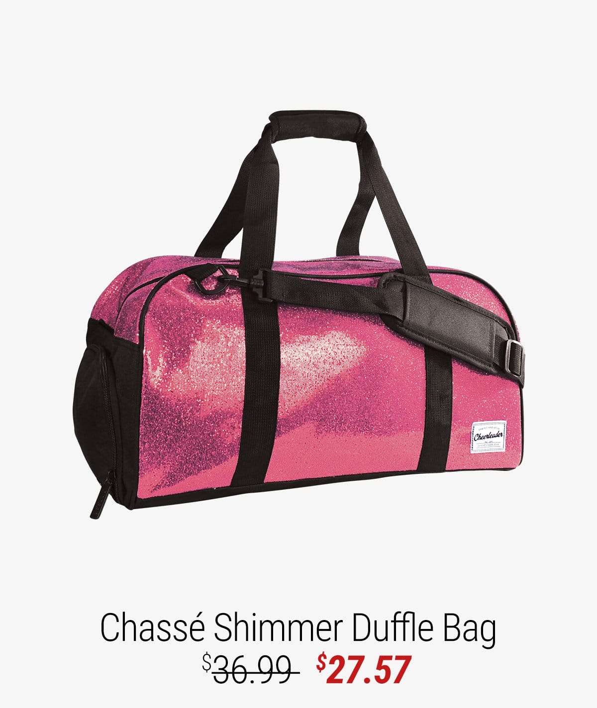CHASSE SHIMMER DUFFLE BAG