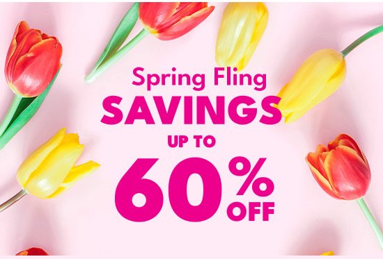 Spring Fling Savings