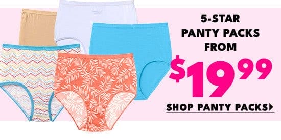 Shop Panty Packs 
