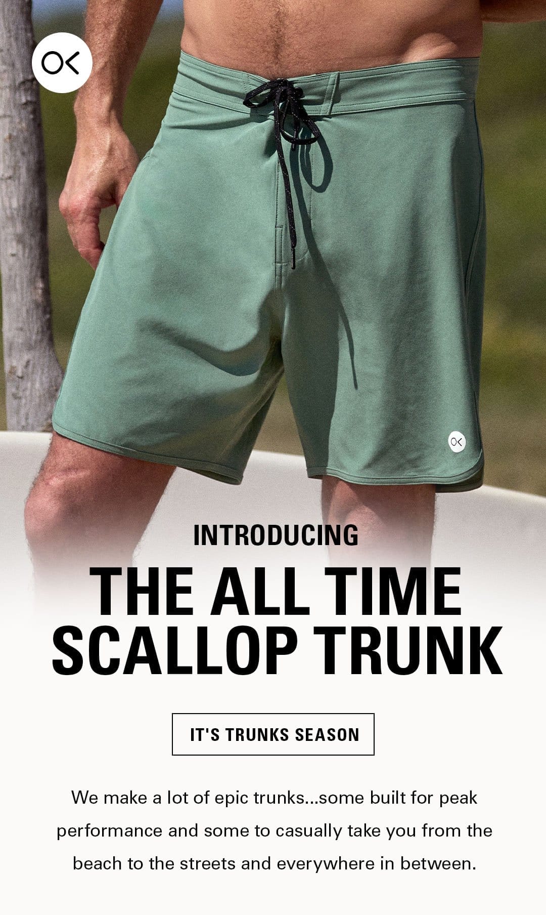 The All Time Scallop Trunks
