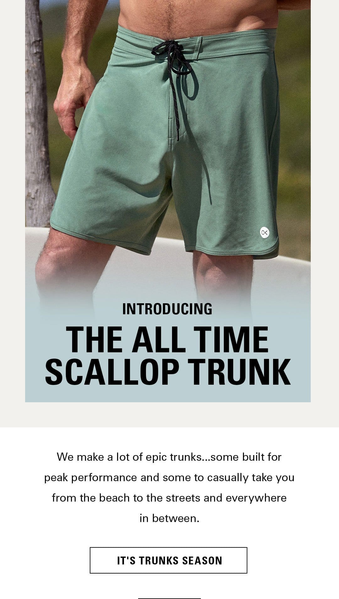 The All Time Scallop Trunks