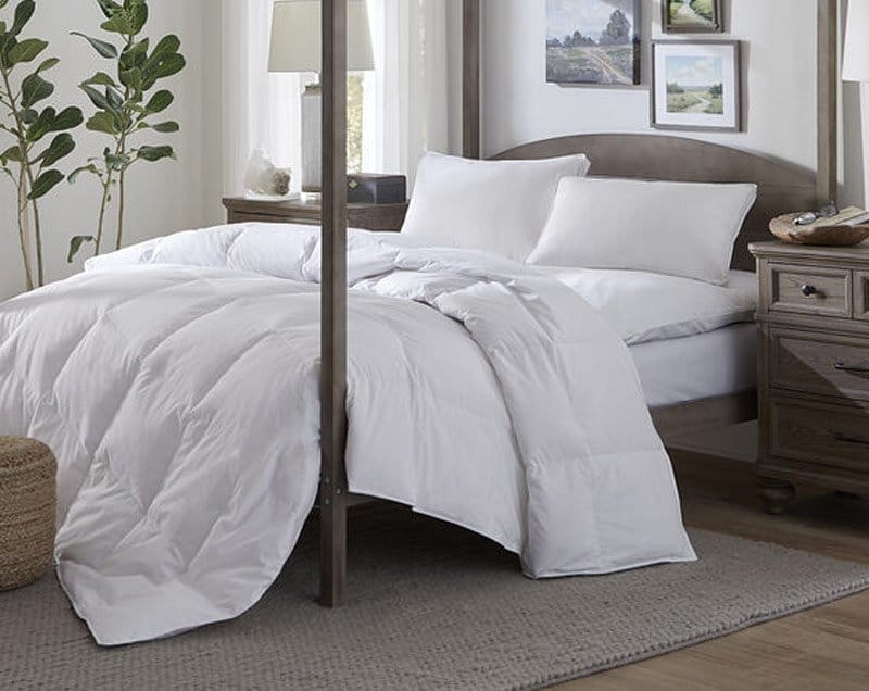 Heritage Organic Cotton Cover Down Comforter