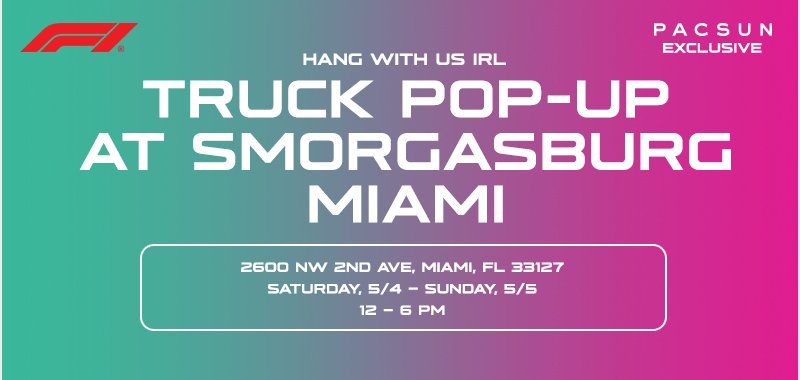 HANG WITH US IRL. Truck Pop-Up at Smorgasburg Miami 2600 NW 2nd Ave, Miami, FL 33127 Saturday, 5/4 – Sunday, 5/5 12 – 6 PM