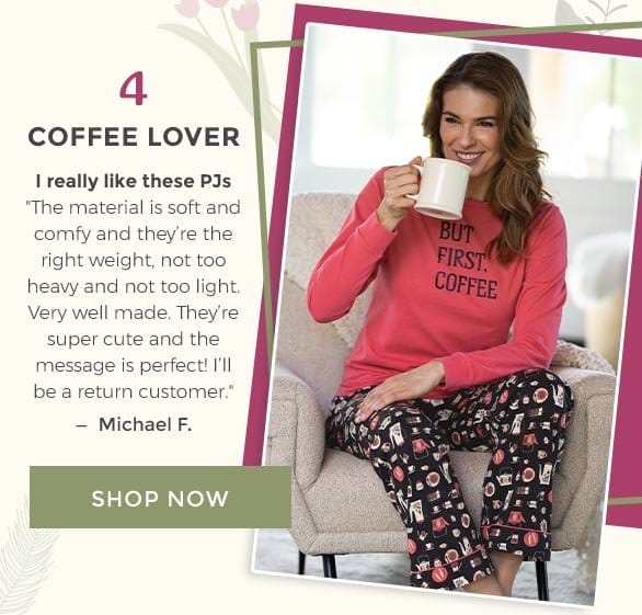 Coffee Lover Pajamas