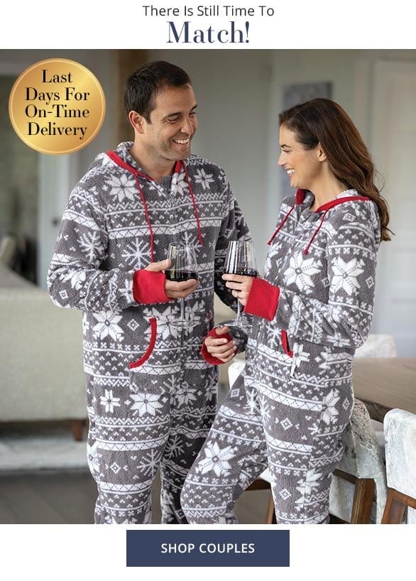 Matching Pajamas for Couples