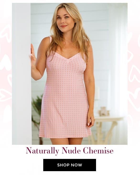 Naturally Nude Chemise - Pink