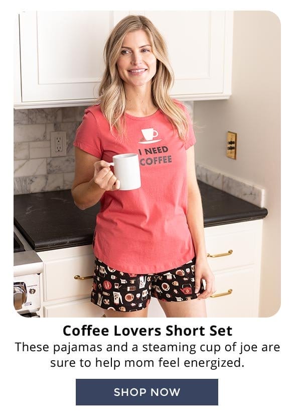 Coffee Lover Short Set