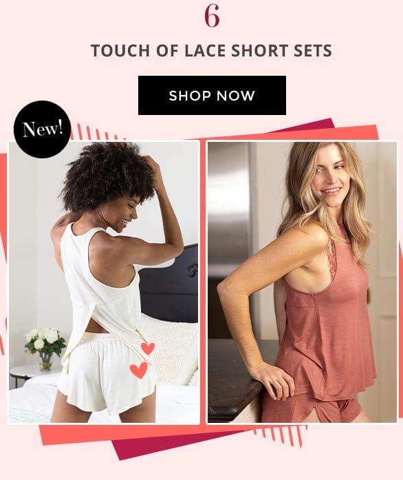 Touch Of Lace Tank & Short Set