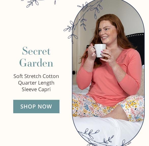 Secret Garden Capri Pajamas