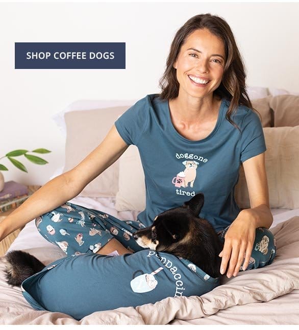 Coffee Dogs Pet & Owner Set - Teal