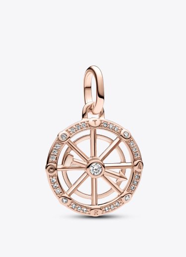 Pandora ME Wheel of Fortune Medallion Charm 
