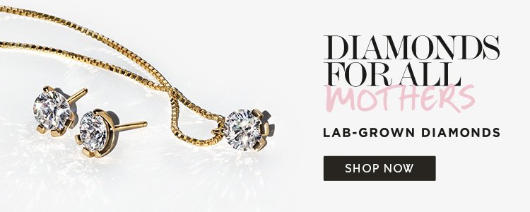 Diamonds for all Mothers. Pandora lab-grown diamonds.