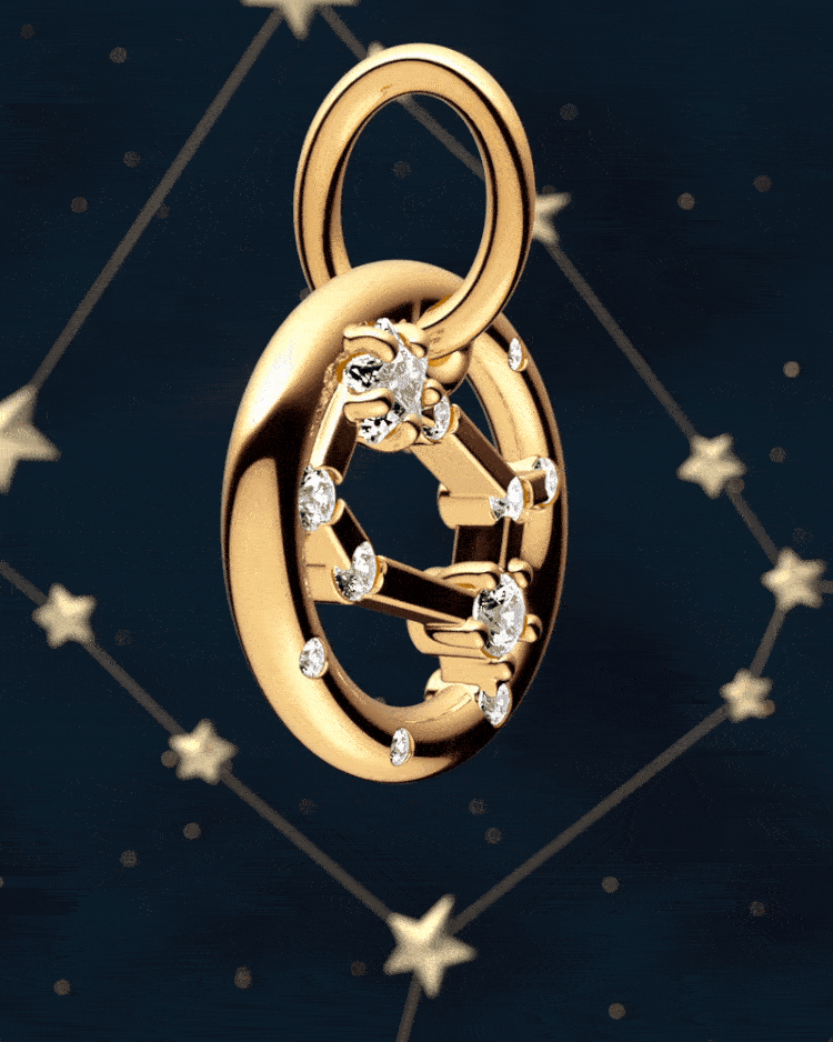 Pandora jewellery inspired by the Gemini zodiac