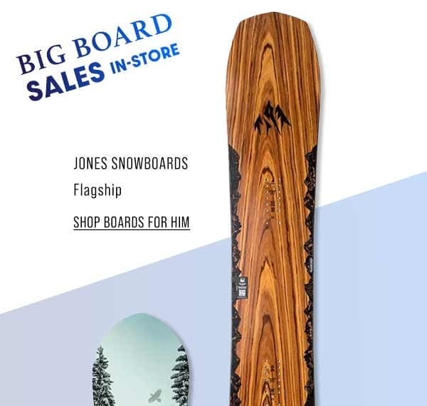 Snowboards for him