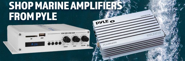 Shop Marine Amplifiers from Pyle