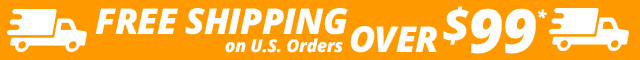 FREE SHIPPING on U.S. orders over \\$99. Click for details.