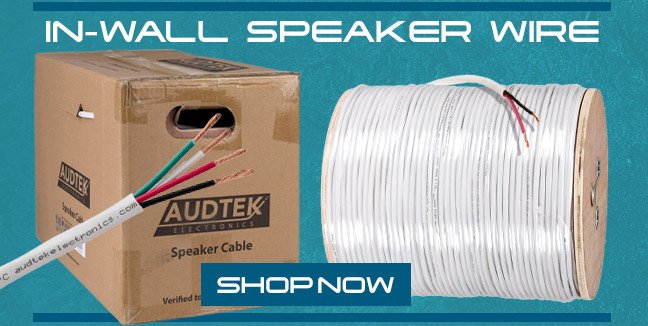 In-Wall Speaker Wire—\xa0SHOP NOW