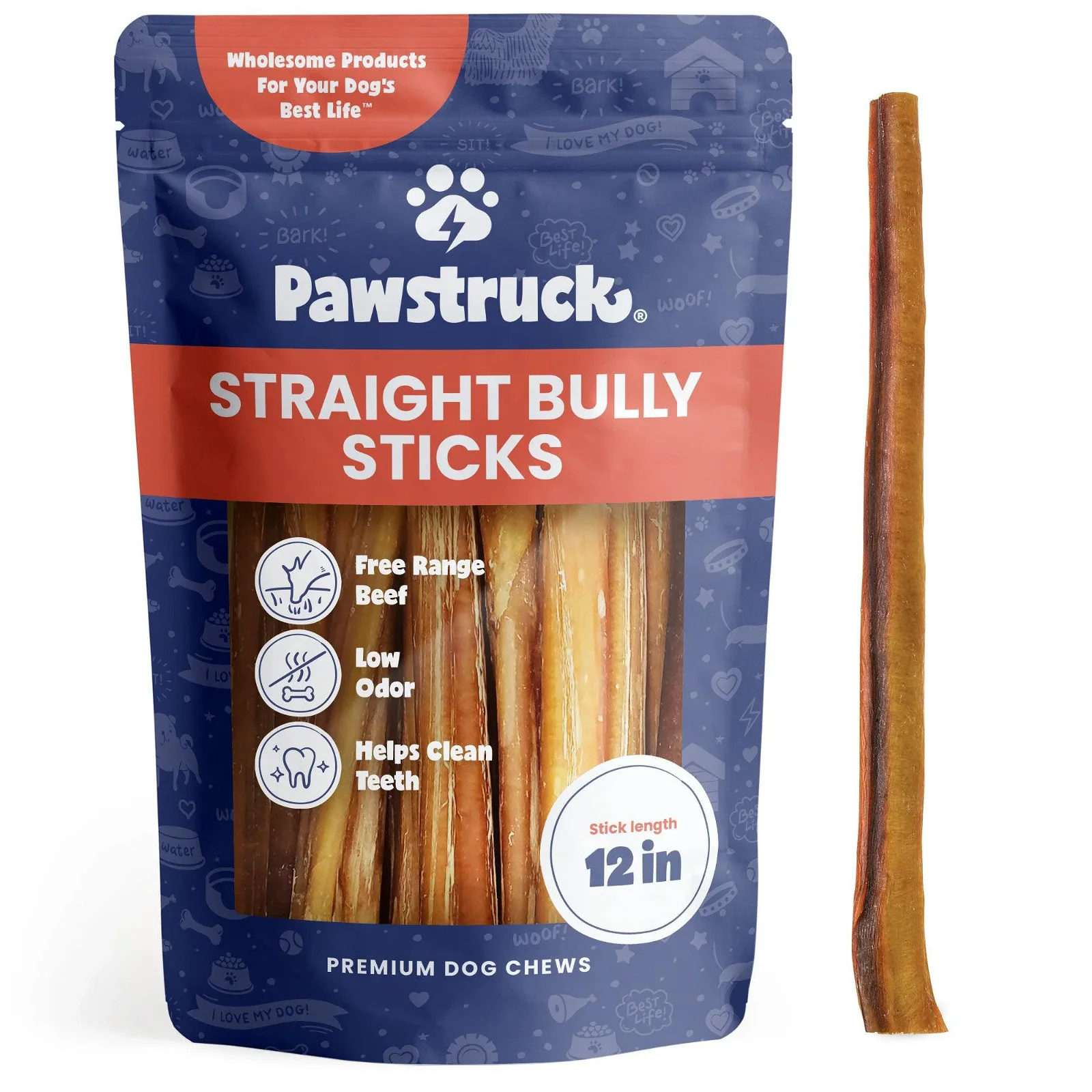 Image of Straight Bully Sticks for Dogs (Sold by Weight)