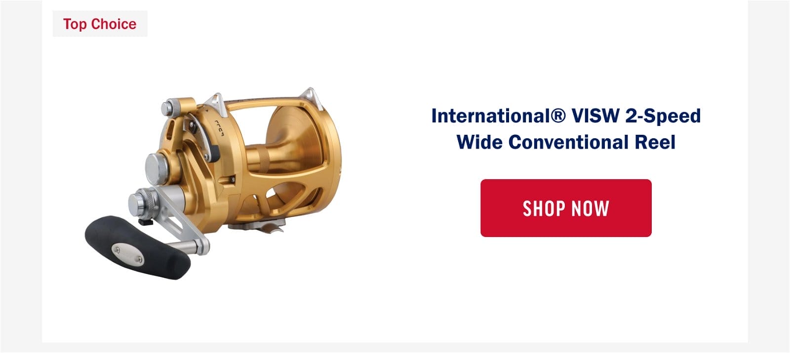 International® VISW 2-Speed Wide Conventional Reel