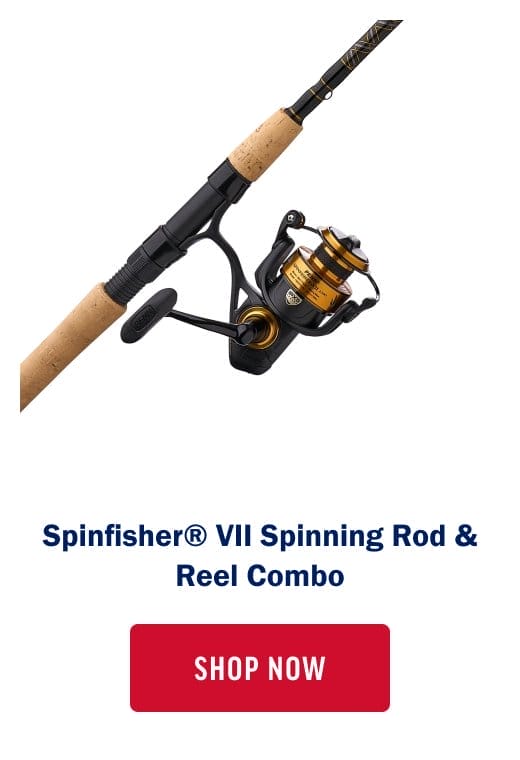 SPINFISHER® VII SPINNING ROD & REEL COMBO