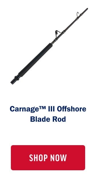 Carnage™ III Offshore Blade Rod