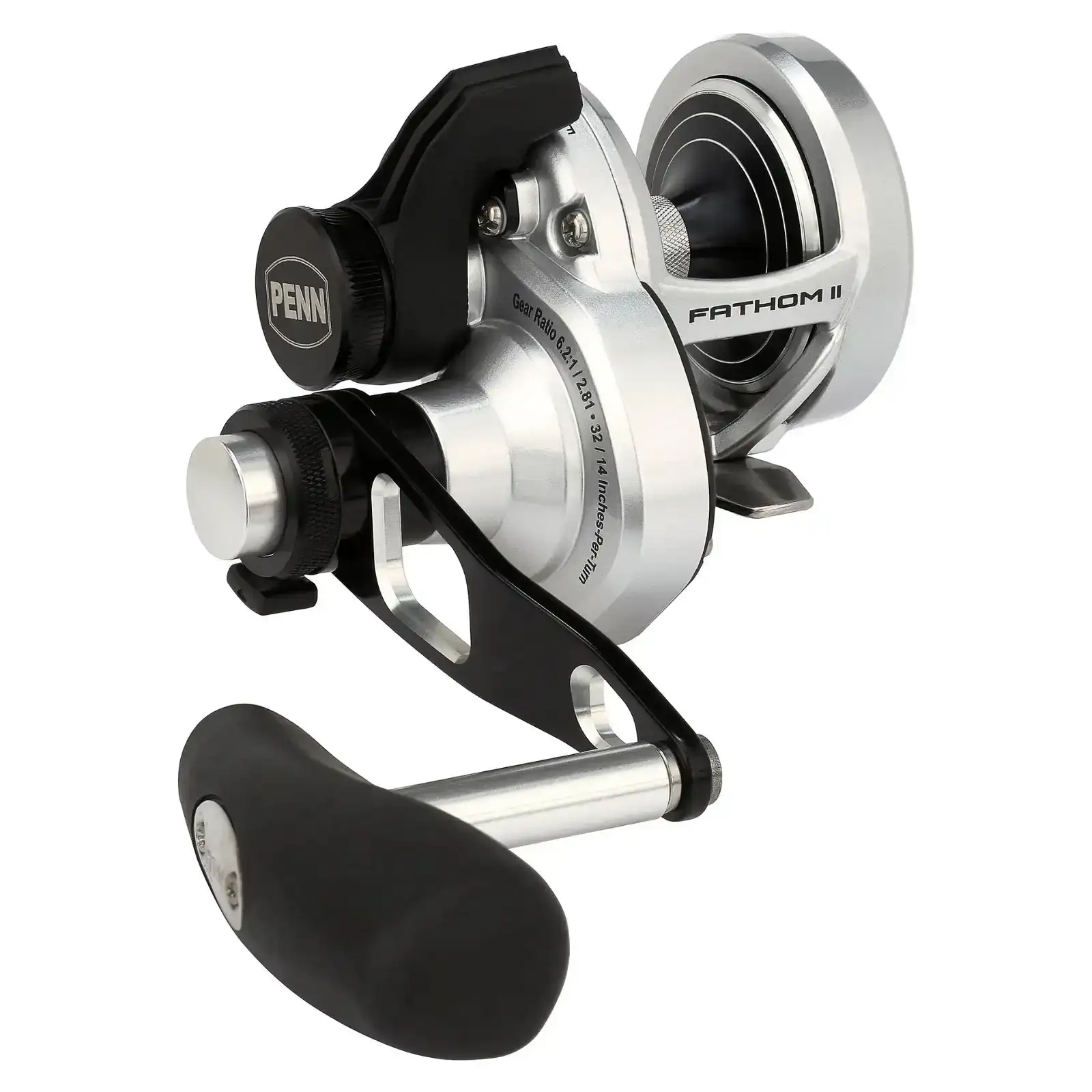 Image of Fathom® II Lever Drag 2-Speed Conventional Reel