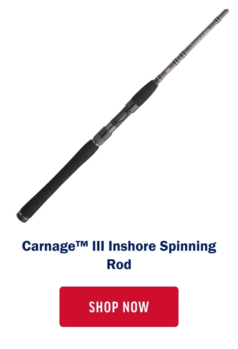 Carnage III Inshore Spinning Rod